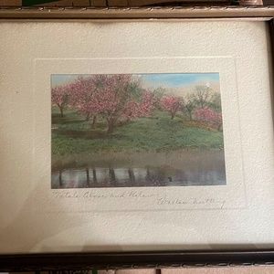 Wallace Nutting Original "Petals Above and Below" - Signed